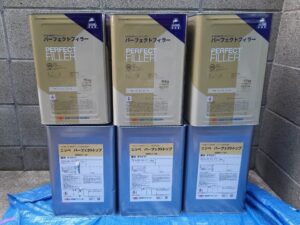 施工に使った塗料　ラジカル塗料
