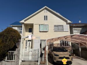 多彩柄×無機塗装の組み合わせで、美観と耐久性を両立【松阪市 O様邸】