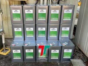 松阪市で折板屋根の断熱塗装