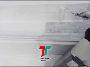 松阪市で折板屋根の断熱塗装