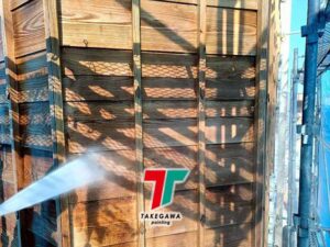 【松治郎の舗様】木部外壁塗装工事｜風合いを活かした再生塗装〈松阪市〉