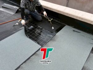 【某施設様 屋上防水工事】アスファルト防水＋ウレタン防水で2ヶ月の大規模施工