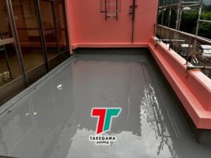 【某施設様 屋上防水工事】アスファルト防水＋ウレタン防水で2ヶ月の大規模施工