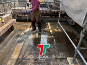 【某施設様 屋上防水工事】アスファルト防水＋ウレタン防水で2ヶ月の大規模施工